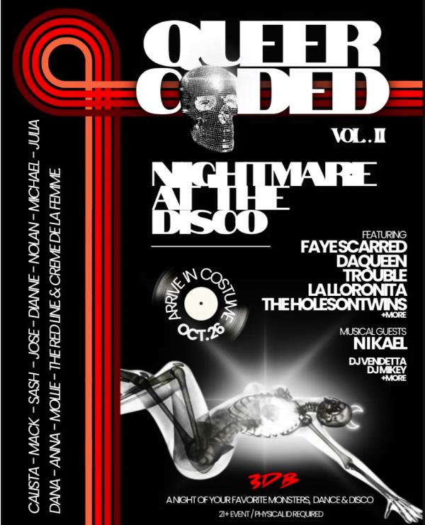 Queer Coded Vol. II - Nightmare at the Disco!: 